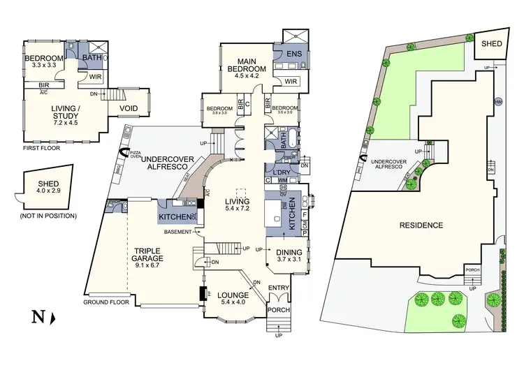 Floorplan of Homely house listing, 78 Burrowye Crescent, Keilor VIC 3036