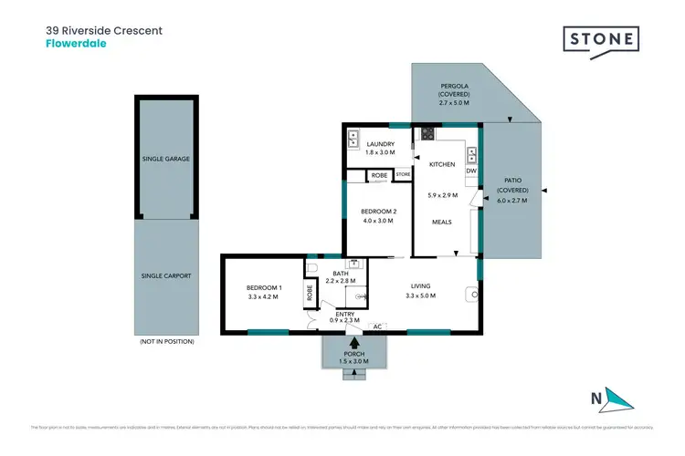 Floorplan of Homely house listing, 39 Riverside Crescent, Flowerdale VIC 3717
