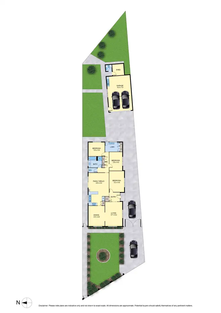 Floorplan of Homely house listing, 64 Tracey Street, Reservoir VIC 3073