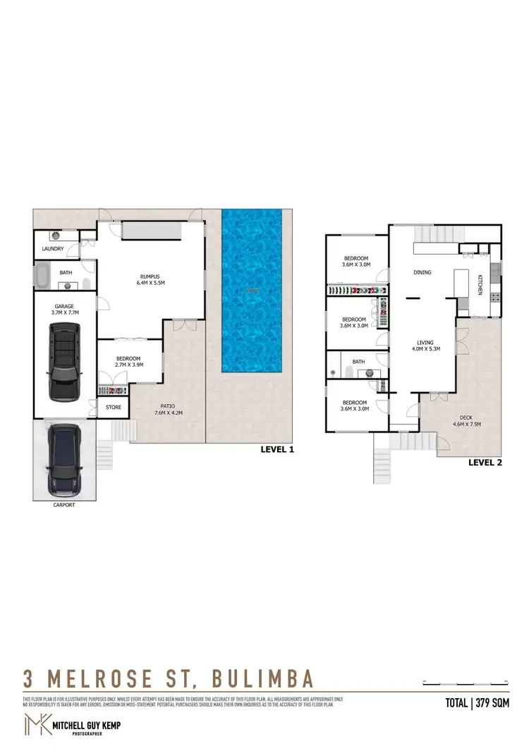 Floorplan of Homely house listing, 3 Melrose Street, Bulimba QLD 4171