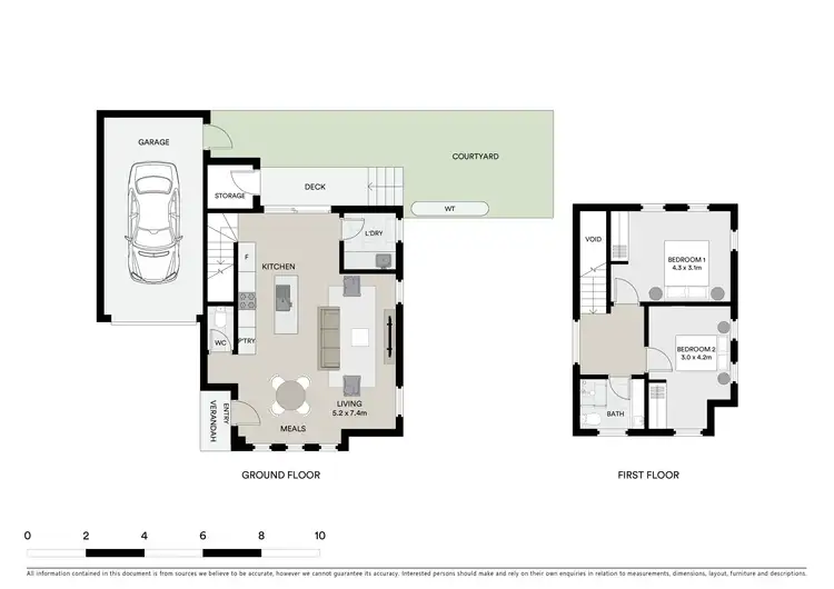 Floorplan of Homely townhouse listing, 2/46 Arthur Street, Bundoora VIC 3083
