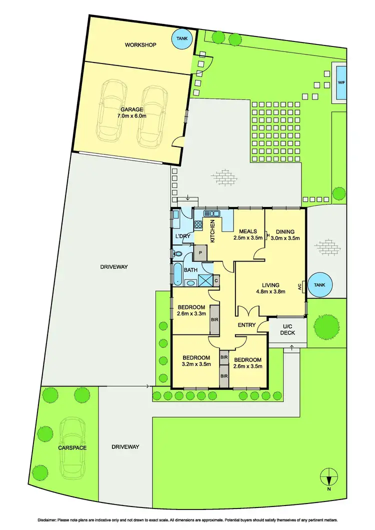 Floorplan of Homely house listing, 167 Dunne Street, Kingsbury VIC 3083