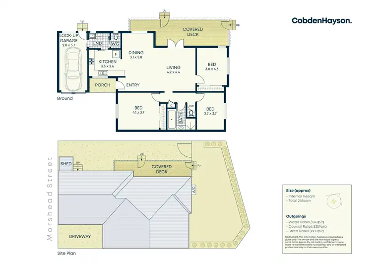 Floorplan of Homely villa listing, 2/53 Morshead Street, North Ryde NSW 2113