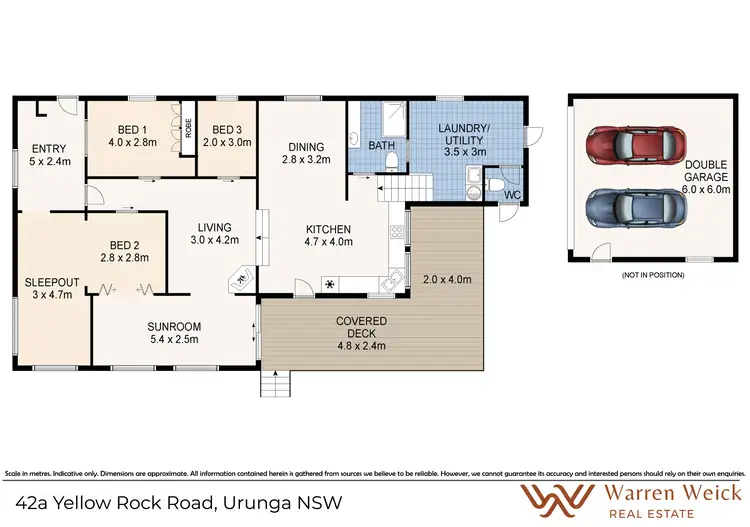 Floorplan of Homely house listing, 42A Yellow Rock Road, Urunga NSW 2455