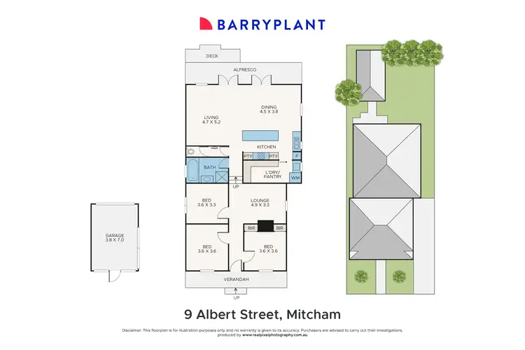 Floorplan of Homely house listing, 9 Albert Street, Mitcham VIC 3132
