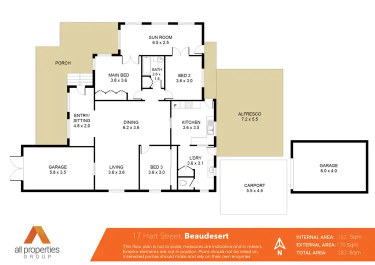 Floorplan of Homely house listing, 17 Hart Street, Beaudesert QLD 4285