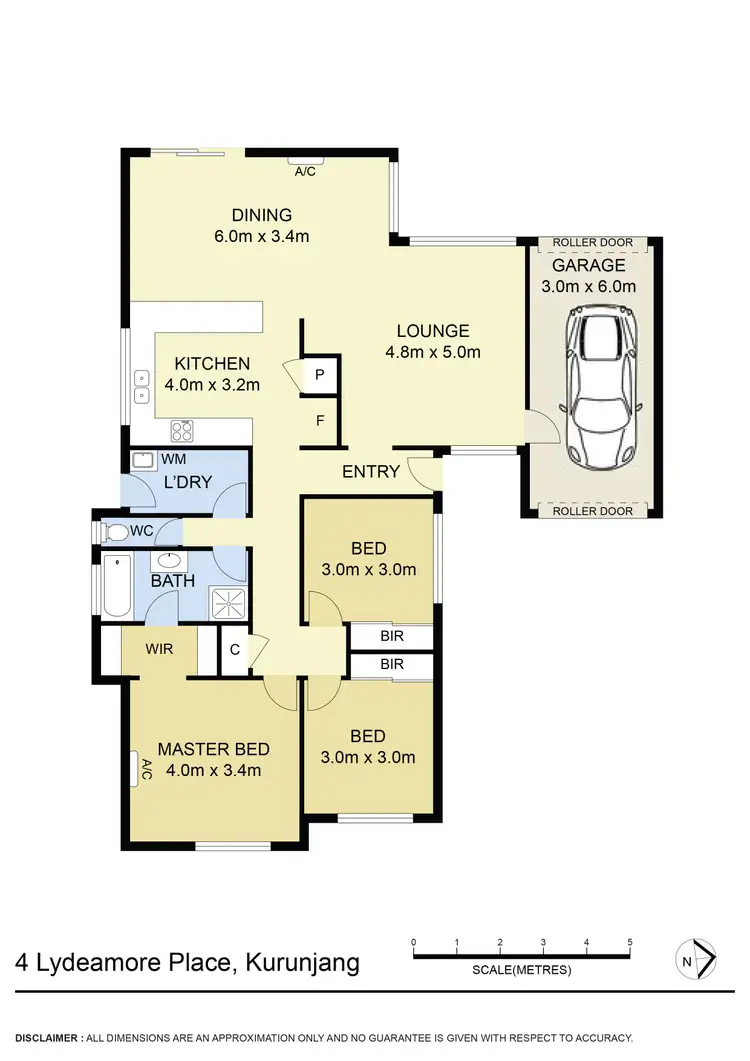 Floorplan of Homely house listing, 4 Lydeamore Place, Kurunjang VIC 3337