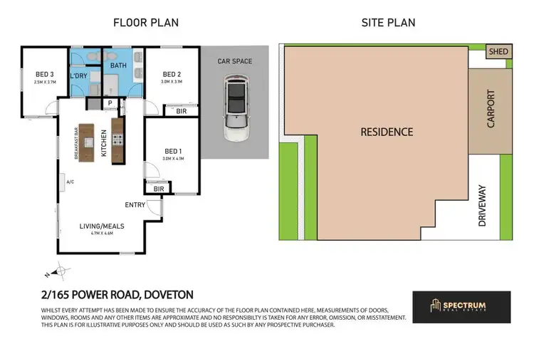 Floorplan of Homely unit listing, 2/165 Power Road, Doveton VIC 3177