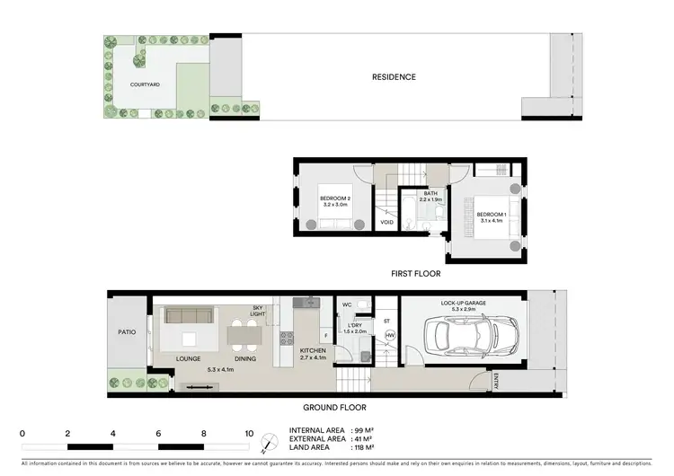 Floorplan of Homely house listing, 83A Foucart Street, Rozelle NSW 2039