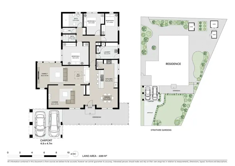 Floorplan of Homely house listing, 16 Strathire Gardens, Hamlyn Heights VIC 3215
