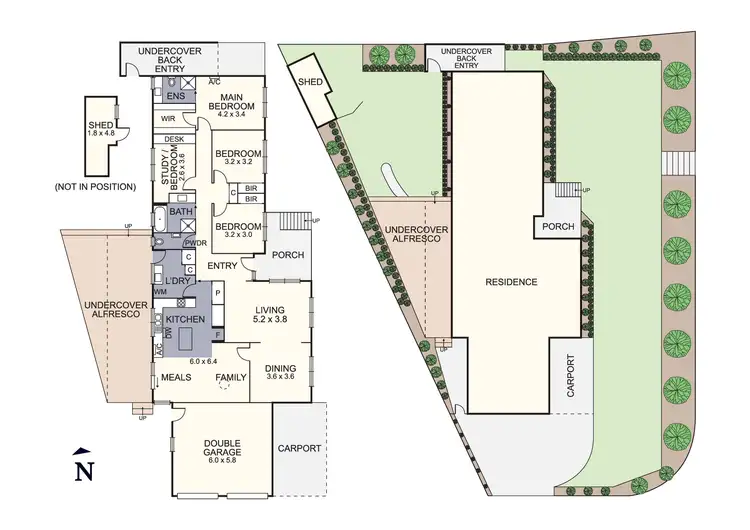 Floorplan of Homely house listing, 8 Elfin Court, Chirnside Park VIC 3116