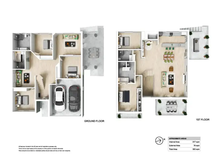 Floorplan of Homely house listing, 6 Rae Cove, Whitebridge NSW 2290