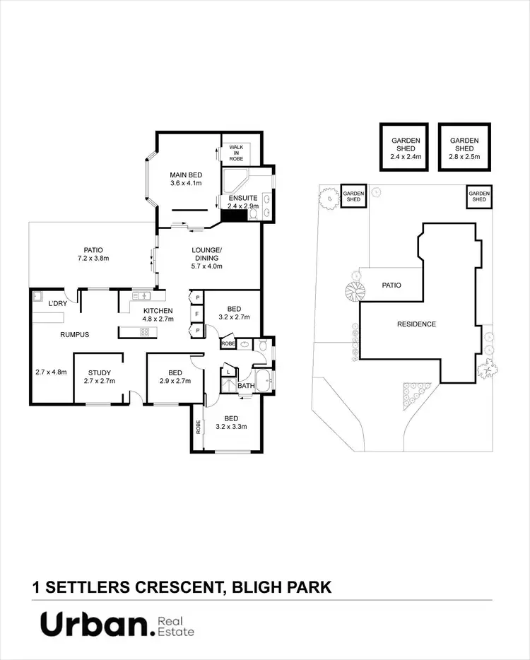 Floorplan of Homely house listing, 1 Settlers Crescent, Bligh Park NSW 2756