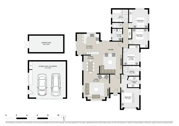 Floorplan of Homely house listing, 4 Racecourse Crescent, Turners Beach TAS 7315