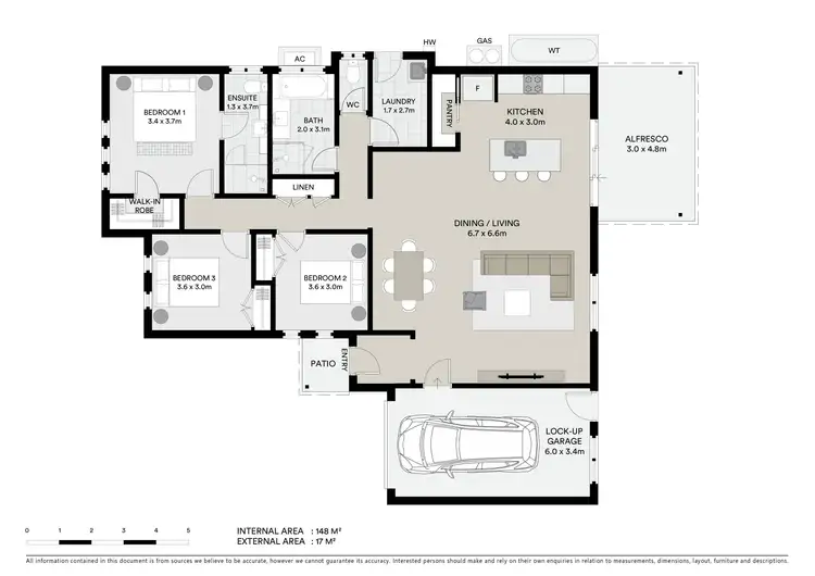Floorplan of Homely villa listing, 5/11 Chappell Close, Mudgee NSW 2850
