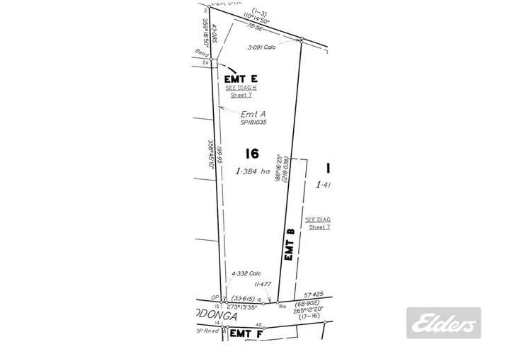 Floorplan of Homely land listing, LOT 16 Wodonga Drive, Widgee QLD 4570