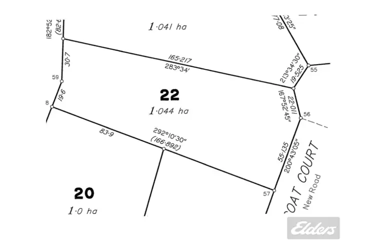 Floorplan of Homely land listing, Lot 22 Hillcoat Court, Widgee QLD 4570
