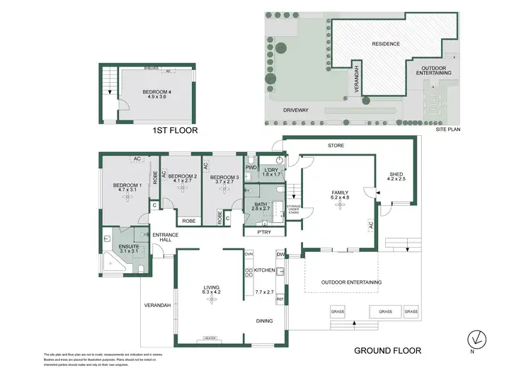 Floorplan of Homely house listing, 5 Venus Street, Caulfield South VIC 3162