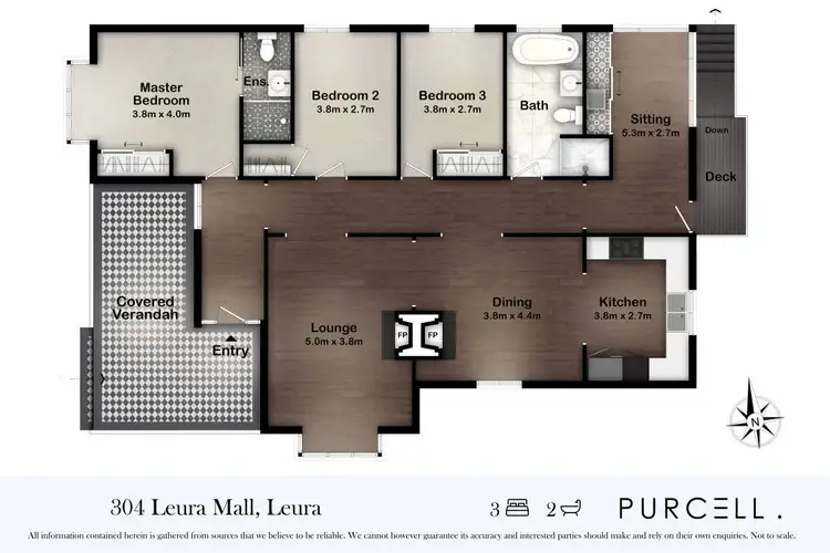 Floorplan of Homely house listing, 304 Leura Mall, Leura NSW 2780