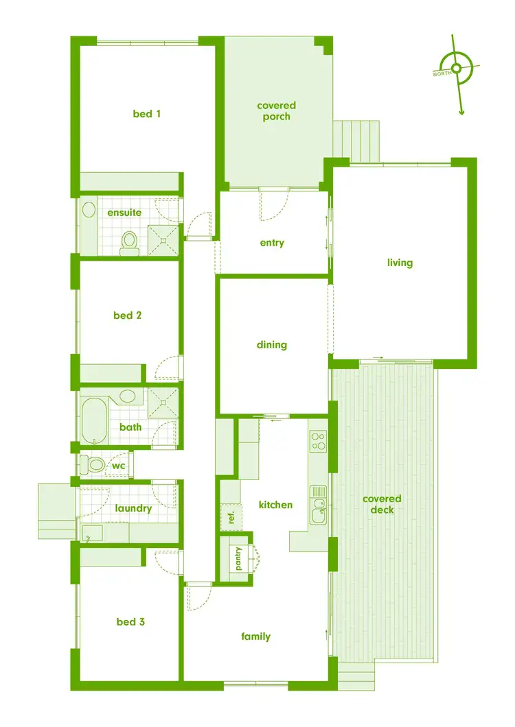 Floorplan of Homely house listing, 19 Faithfull Circuit, Kambah ACT 2902