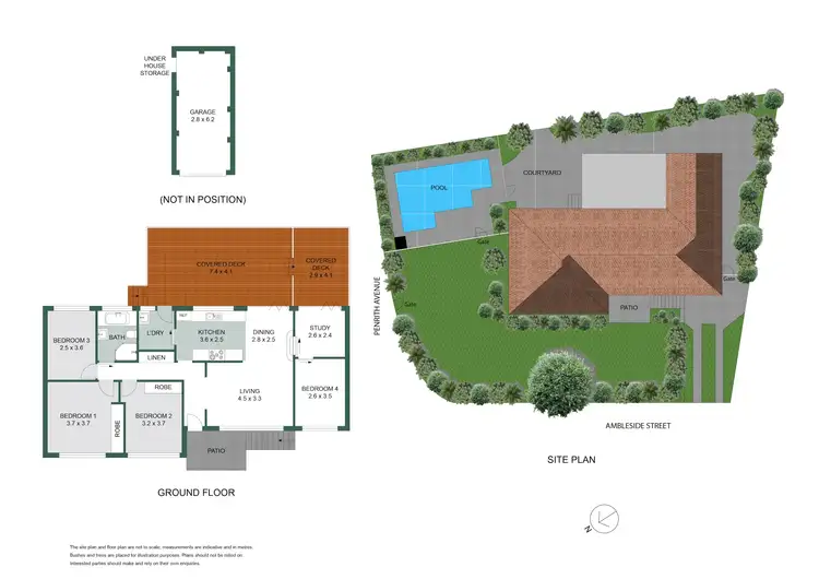 Floorplan of Homely house listing, 23 Ambleside Street, Wheeler Heights NSW 2097
