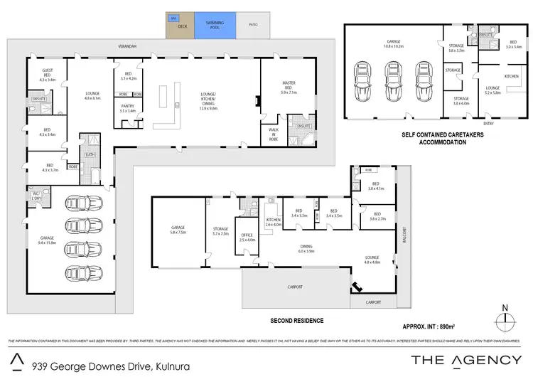 Floorplan of Homely rural property listing, 939 George Downes Drive, Kulnura NSW 2250