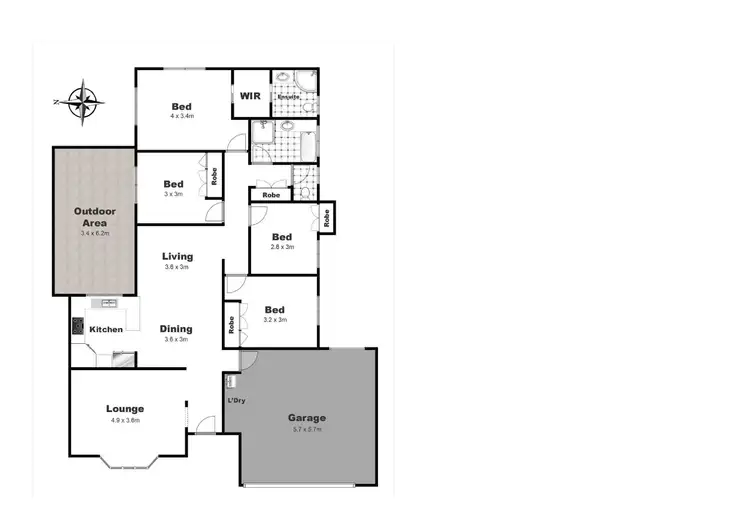 Floorplan of Homely house listing, 656 Boundary Street, Glenvale QLD 4350
