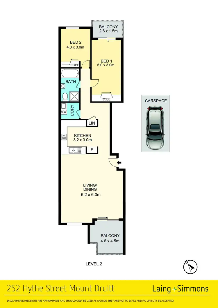 Floorplan of Homely unit listing, 25/2 Hythe Street, Mount Druitt NSW 2770