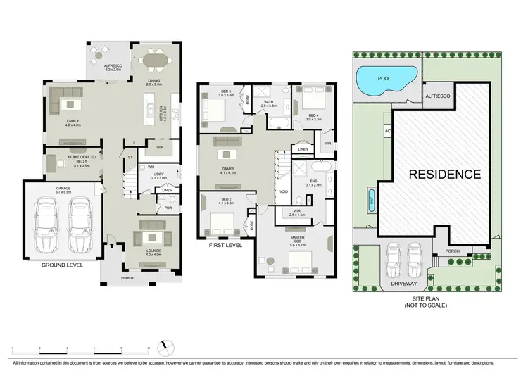 Floorplan of Homely house listing, 16 Finnhorse Street, Box Hill NSW 2765