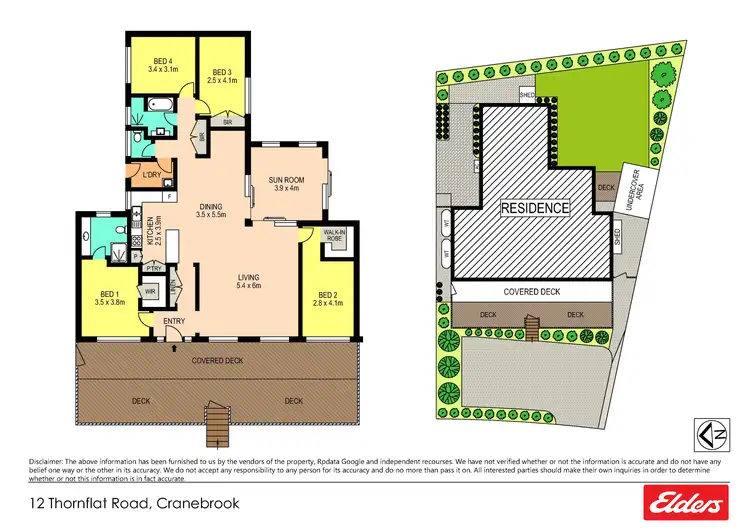 Floorplan of Homely house listing, 12 Thornflat Road, Cranebrook NSW 2749