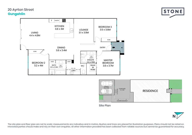 Floorplan of Homely house listing, 20 Ayrton Street, Gungahlin ACT 2912