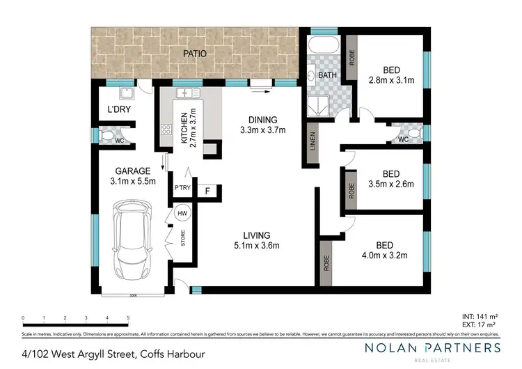 Floorplan of Homely villa listing, 4/102 West Argyll Street, Coffs Harbour NSW 2450