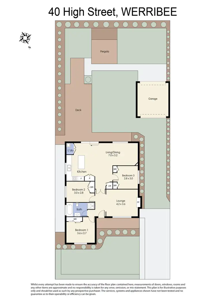 Floorplan of Homely house listing, 40 High Street, Werribee VIC 3030