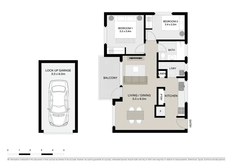 Floorplan of Homely apartment listing, 13/64-66 Sproule Street, Lakemba NSW 2195