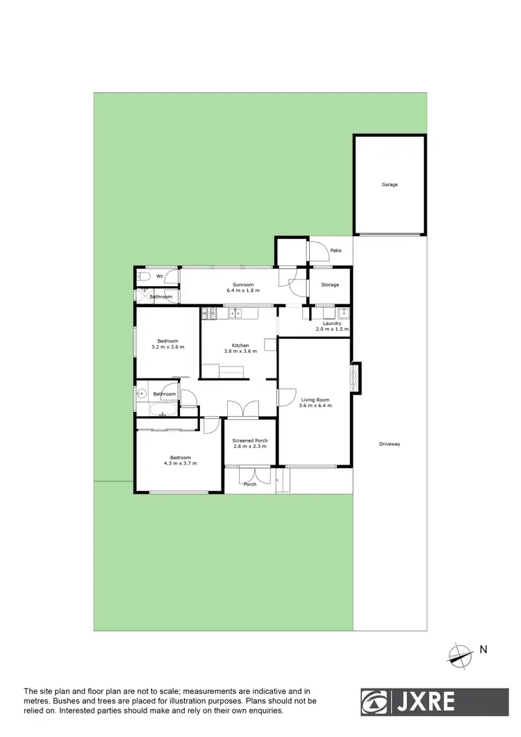 Floorplan of Homely house listing, 18 Thomas Street, Noble Park VIC 3174