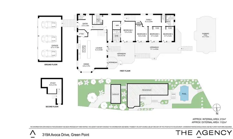Floorplan of Homely house listing, 319A Avoca Drive, Green Point NSW 2251
