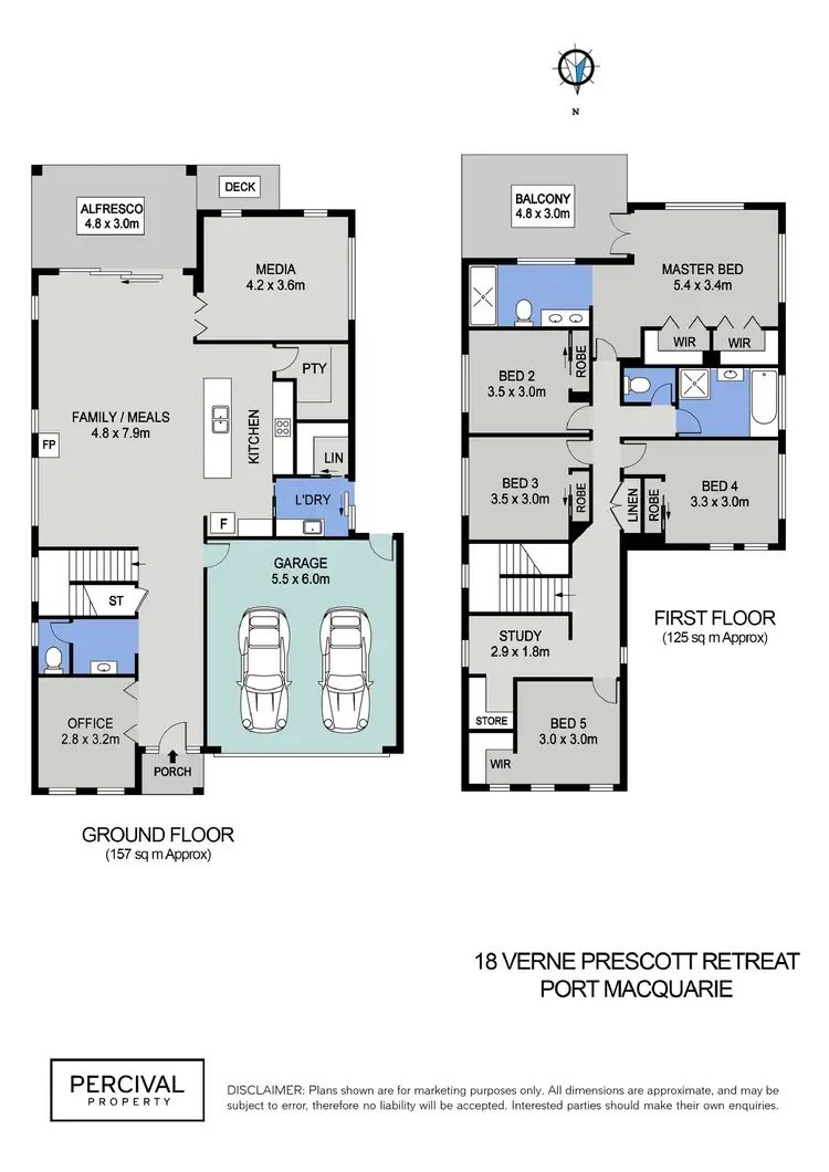Floorplan of Homely house listing, 18 Verne Prescott Retreat, Port Macquarie NSW 2444