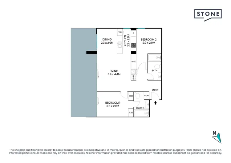 Floorplan of Homely apartment listing, Address available on request