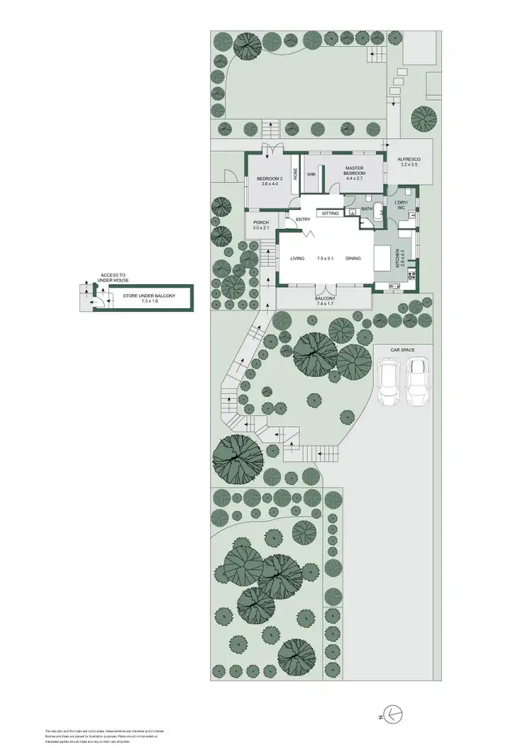 Floorplan of Homely house listing, 100 Clontarf Street, North Balgowlah NSW 2093