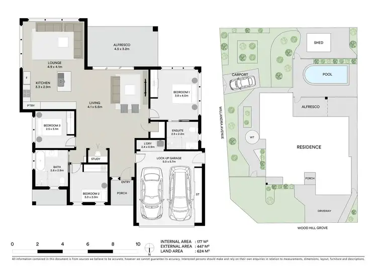 Floorplan of Homely house listing, 1 Wood Hill Grove, Port Macquarie NSW 2444