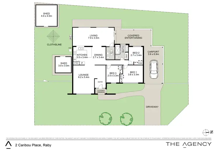 Floorplan of Homely house listing, 2 Caribou Place, Raby NSW 2566