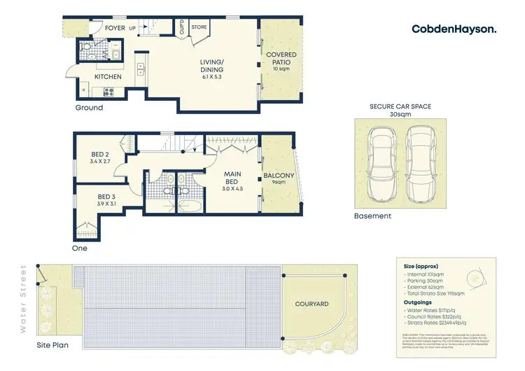 Floorplan of Homely house listing, 63/8 Water Street, Birchgrove NSW 2041