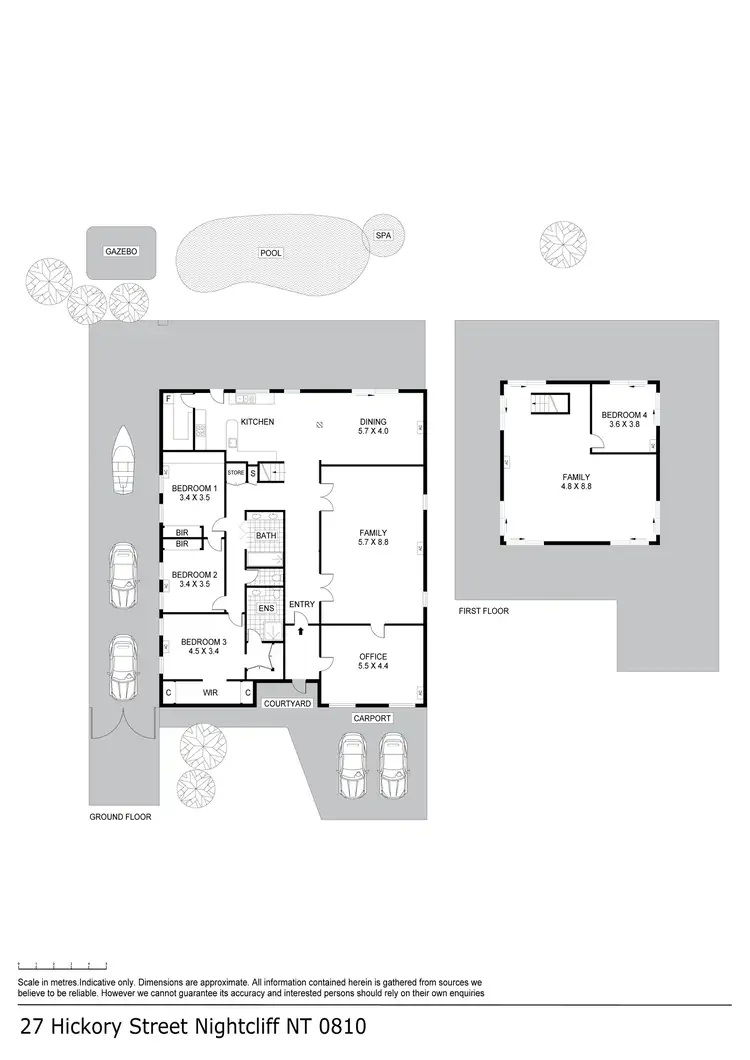 Floorplan of Homely house listing, 27 Hickory Street, Nightcliff NT 810