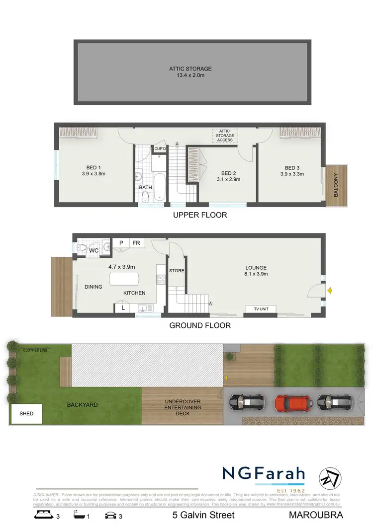 Floorplan of Homely house listing, 5 Galvin Street, Maroubra NSW 2035