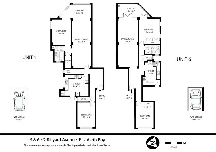 Floorplan of Homely apartment listing, 5+6/2 Billyard Avenue, Elizabeth Bay NSW 2011