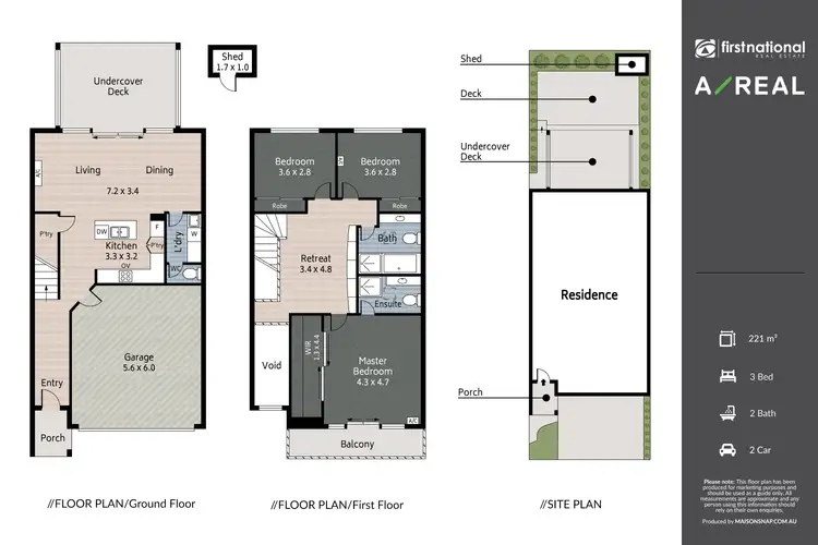 Floorplan of Homely townhouse listing, 13 Chocolate Lilly Street, Epping VIC 3076