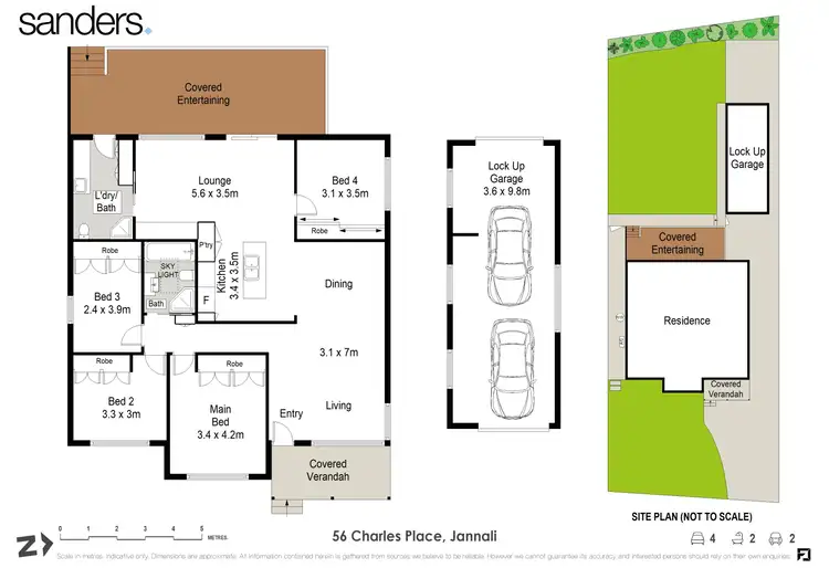 Floorplan of Homely house listing, 56 Charles Place, Jannali NSW 2226