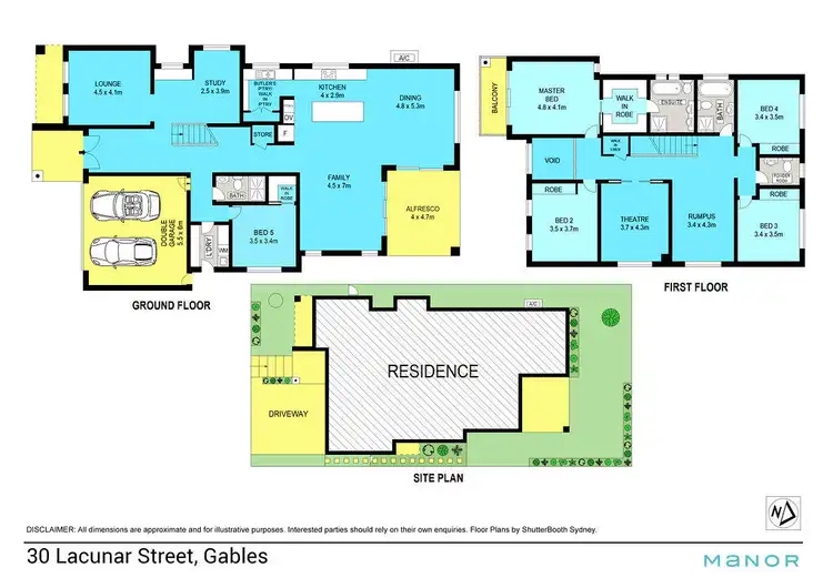 Floorplan of Homely house listing, 30 Lacunar Street, Gables NSW 2765