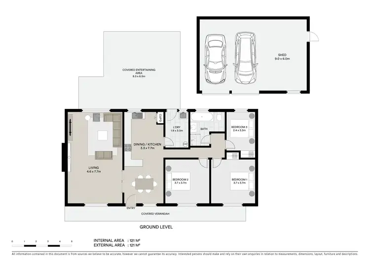 Floorplan of Homely rural property listing, 341 Cypress Drive, Mudgee NSW 2850