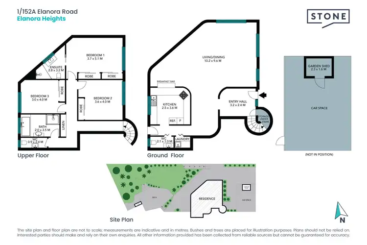 Floorplan of Homely townhouse listing, 1/152A Elanora Road, Elanora Heights NSW 2101